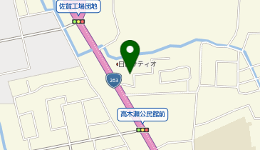 ブックオフ佐賀高木瀬店の地図画像