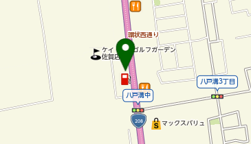 ブックオフ佐賀鍋島店の地図画像
