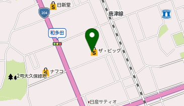 ザ・ビッグ唐津店の地図画像