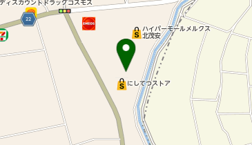 ダイソーメルクス北茂安店の地図画像