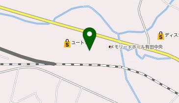 ダイソーマックスバリュ有田店の地図画像