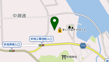 ダイソー西唐津店の地図画像