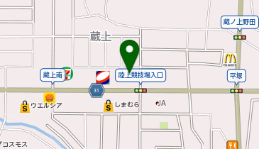 ダイソー鳥栖蔵上店の地図画像