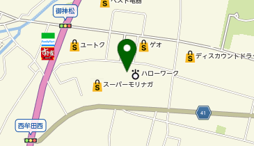 ダイソーモリナガ鹿島店の地図画像