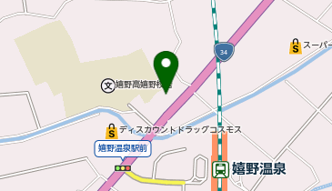 ドコモショップ嬉野店の地図画像