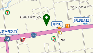 佐賀トヨペット佐賀店の地図画像