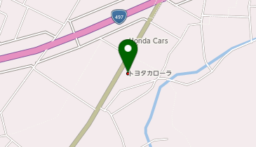 トヨタカローラ佐賀唐津店の地図画像