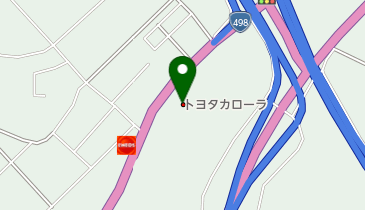 トヨタカローラ佐賀武雄店の地図画像