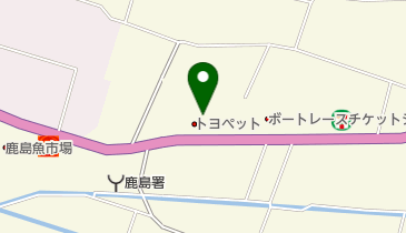 トヨタカローラ佐賀鹿島店の地図画像