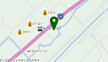 佐賀日産武雄店の地図画像