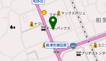 九州三菱自動車販売唐津店の地図画像