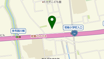 スズキアリーナ佐賀高木瀬の地図画像