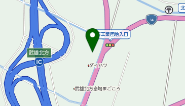 佐賀ダイハツ販売武雄店の地図画像