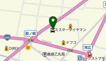 ミスタータイヤマン鹿島店の地図画像