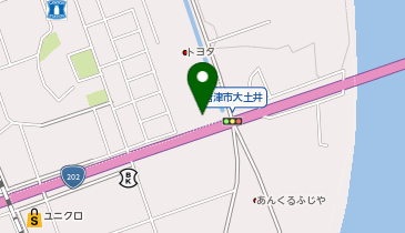 かつや佐賀唐津店の地図画像