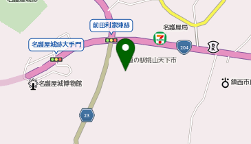 桃山亭海舟の地図画像