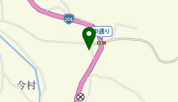 うえだ民宿の地図画像