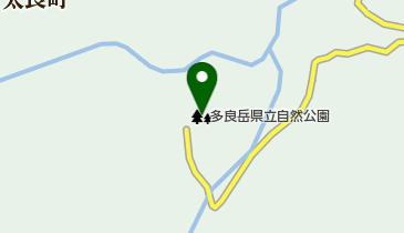 多良岳県立自然公園の地図画像
