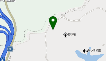 嬉野総合運動公園(みゆき公園)野球場の地図画像