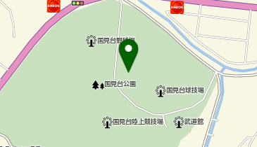伊万里市国見台運動公園体育館の地図画像