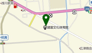 佐賀市立諸富文化体育館の地図画像