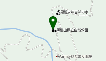 佐賀県黒髪少年自然の家の地図画像