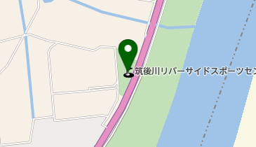 筑後川リバーサイドスポーツセンター豆津ゴルフ場の地図画像