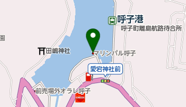 マリンパル呼子の地図画像