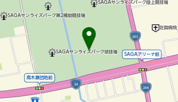 SAGAアクアの地図画像