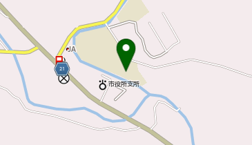 脊振観光プールの地図画像