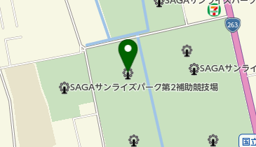 SAGAサンライズパーク補助競技場の地図画像