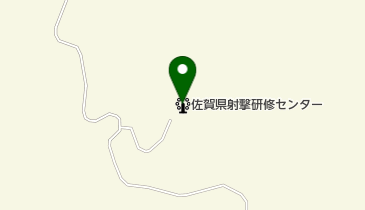 佐賀県射撃研修センターの地図画像