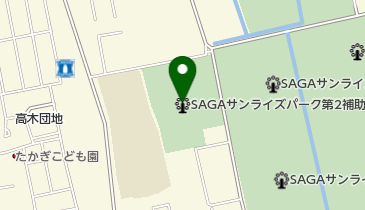 SAGAサンライズパーク第2補助競技場の地図画像