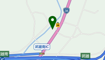 袴野の面浮立の地図画像