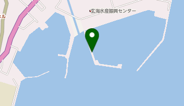 唐房漁港の地図画像