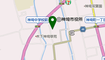 櫛田宮の地図画像