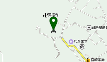 武雄温泉の地図画像