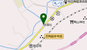 香蘭社の地図画像