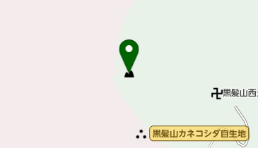 黒髪山の地図画像