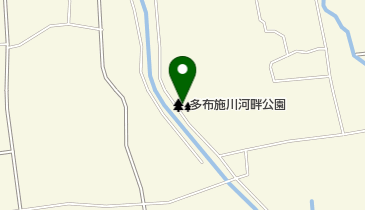 多布施川河畔公園の地図画像