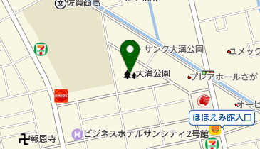 大溝公園の地図画像