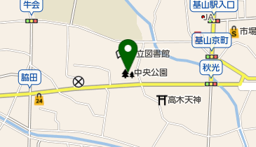 中央公園の地図画像