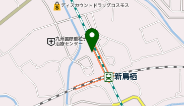 駅レンタカー新鳥栖営業所の地図画像