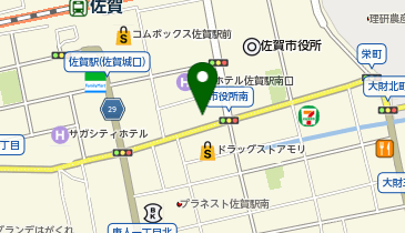 ライザップ佐賀店の地図画像