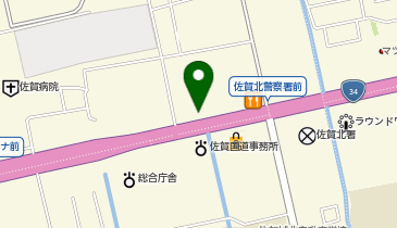 焼肉きんぐ佐賀日の出店の地図画像