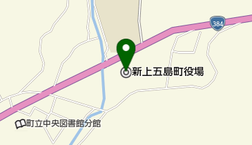 新上五島町役場の地図画像
