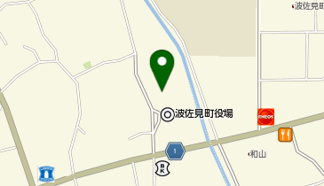 波佐見町役場の地図画像