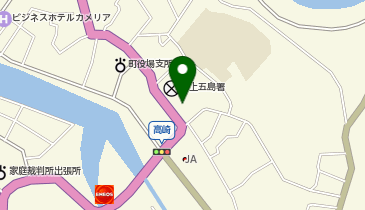 新上五島町役場有川支所の地図画像