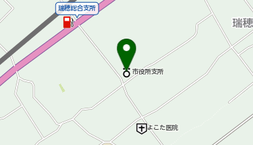 雲仙市役所瑞穂総合支所の地図画像