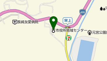 長崎市役所三和地域センターの地図画像